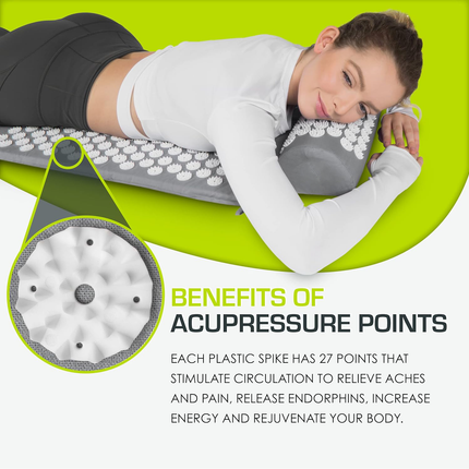 Linen Acupuncture Massage Mat, Spike Mat