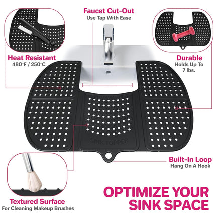 Foldable Silicone Sink Topper with Heat Resistant Surface – image 4