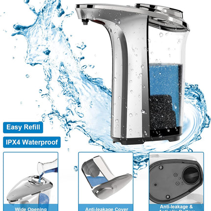 Automatic Soap Dispenser Touchless, Dish Soap Dispenser for Kitchen and Bathroom – image 4
