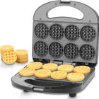 Waffle Maker Mini for 8 Waffles, Mini Waffle Maker with Non Stick Plates, Electric Waffle Iron for Breakfast