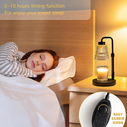 Candle Warmer Lamp, Dimmable Electric Candle Warmer, Lit – image 6
