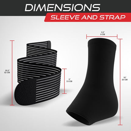 Ankle Brace for Sprain, Compression Ankle Brace – image 4