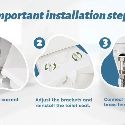 Bidet Attachment for Toilet Seat, Dual Nozzle Self Cleaning – image 6