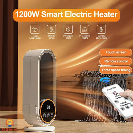 Portable Electric Heater with Remote and Timer – image 6