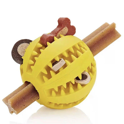 Treat Dispensing Dog Ball, Interactive Dog Toy for Chewers – image 8