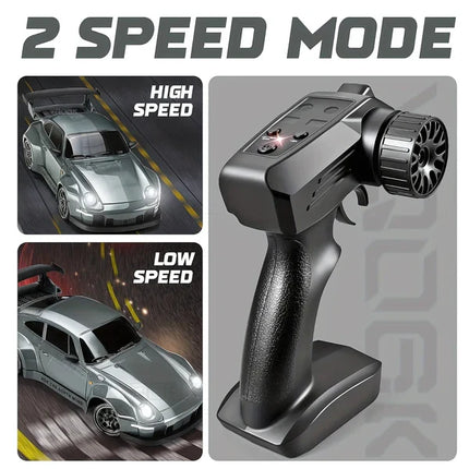RC Drift Car with Swappable Body and Traffic Cones – image 8
