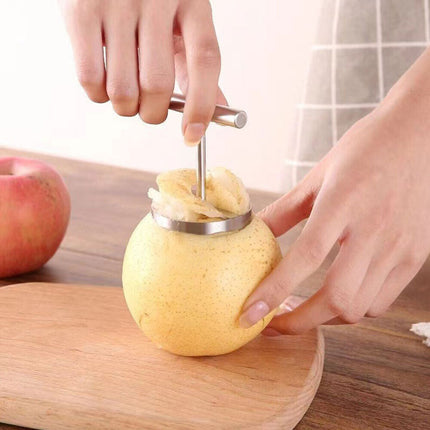 Twin Blade Core Separator Kitchen Tool for Pears, Peppers and Potatoes – image 8