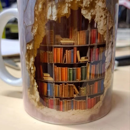 Ceramic Coffee Mug, Gifts for Book Lovers and Readers for Office and Home – image 6