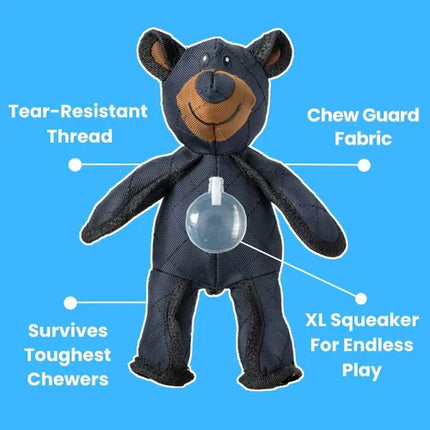 Interactive Dog Toy with Squeaker, Durable Dog Toy in Bear or Crocodile – image 6