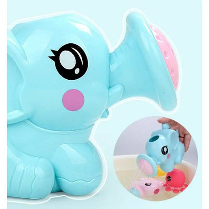 Baby Bath Toy Elephant Rinse Cup, Elephant Watering Can