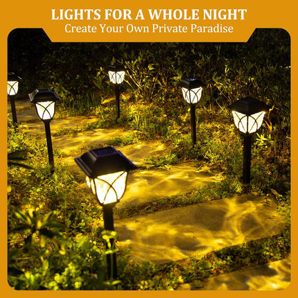 Outdoor Solar Lights, Solar Pathway Lights Waterproof