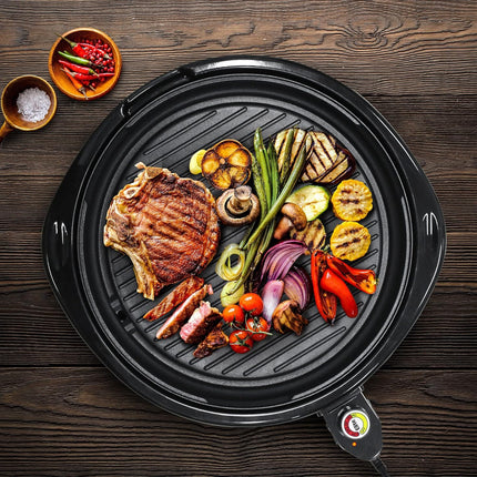 BBQ Grill for Indoor Use, Smokeless Electric Grill with Adjustable Thermostat – image 10