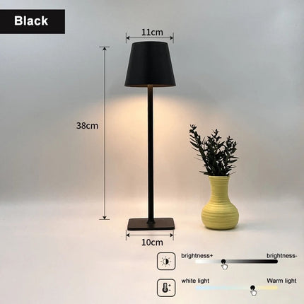 Table Lamp Touch Control Bedside, Rechargeable Bedside Lamp – image 4