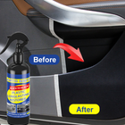Car Plastic Restorer Back to Black, Leather Restorer with Gloss Coating, Black Trim Restorer with UV Protection
