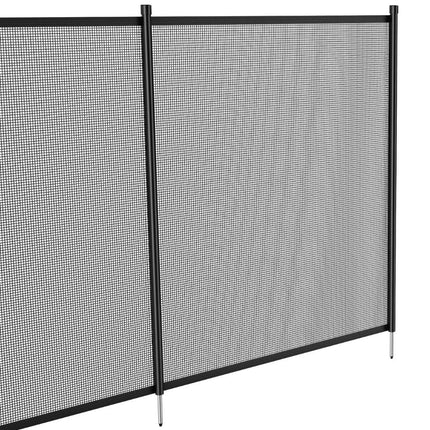Pool Fence for Inground Pools, Removable Pool Safety Fence with Aluminum Alloy Poles – image 6
