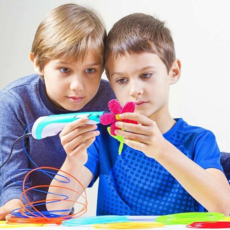 Tuzwa 3D Printing Pen – Adjustable 160–235°C Temperature, Variable Speed, 1.75mm PLA/ABS Filament Support & 5-Min Auto Standby