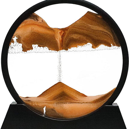 Moving Sand Art Pictures Set of 2, Liquid Sand Art for Desk Decor – image 9