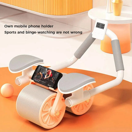 Ab Roller Wheel for Abs Workout, Abdominal Roller with Auto Rebound Spring – image 6