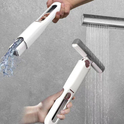 Mini Mop for Small Spaces, Foldable Wet Dry Mop for Car and Kitchen