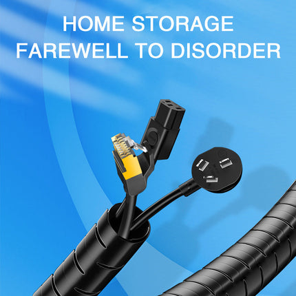 Cord Organizer with Pet Proof Cable Management Sleeve