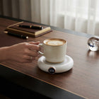 Mug Warmer for Desk, Electric Coffee Mug Warmer with 3 Temperature Settings and Digital Display, Smart Cup Warmer
