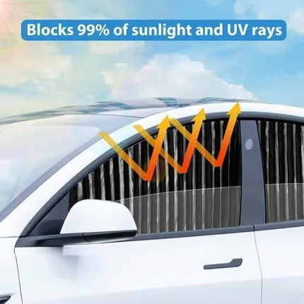 Car Window Shades Magnetic Front and Rear – image 4