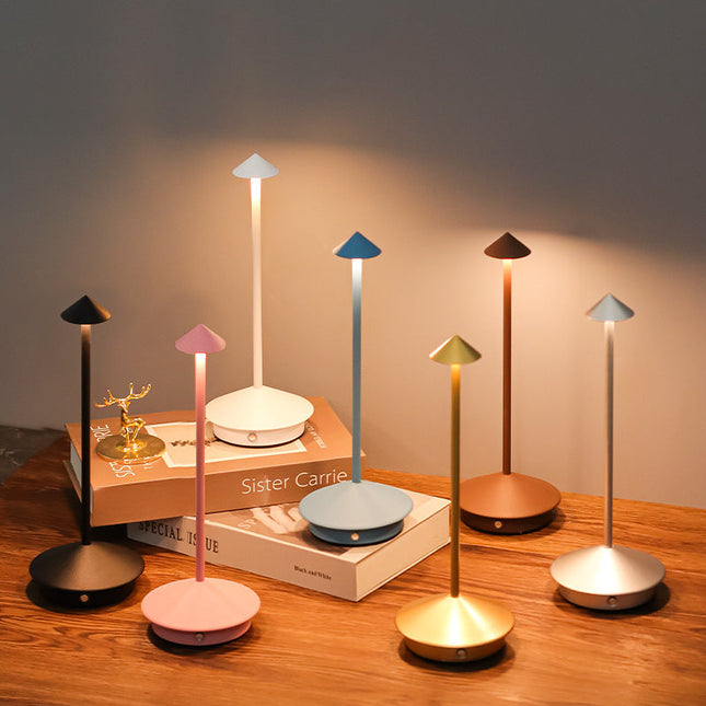 Table Lamps for Bedroom, Cordless Table Lamp with Touch Dimming