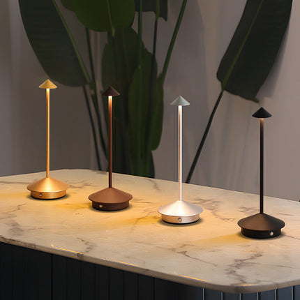 Table Lamps for Bedroom, Cordless Table Lamp with Touch Dimming – image 4