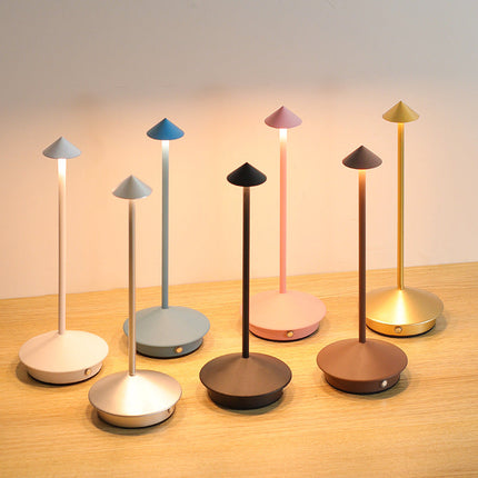 Table Lamps for Bedroom, Cordless Table Lamp with Touch Dimming – image 6