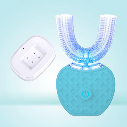 Electric Toothbrush for Sensitive Gums, Rechargeable Electric Toothbrush with 360 Degree U Shaped Toothbrush Head – image 12