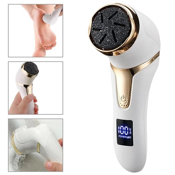 Callus Remover for Feet, Rechargeable Electric Callus Remover with Vacuum Suction