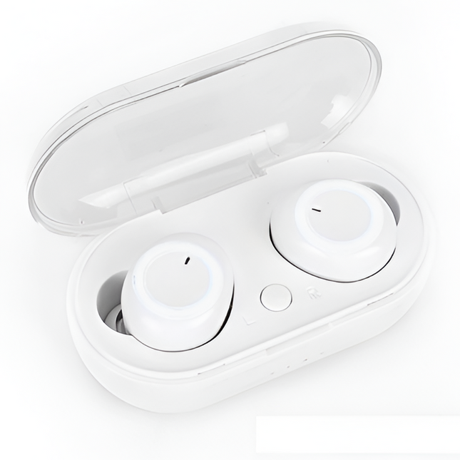 Wireless Headphones with Charging Case, Waterproof Bluetooth Headset for TV