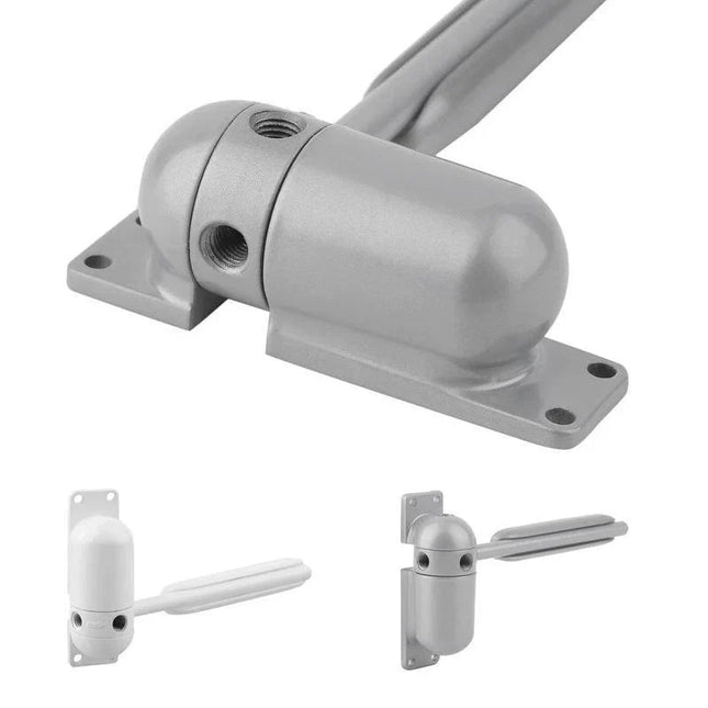Automatic Door Closer for Interior Doors, Quiet Door Closer with Cushioned Close