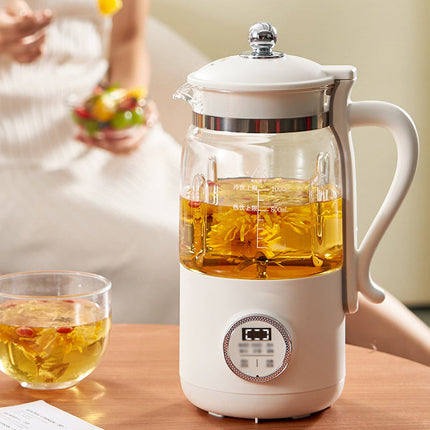 Soy Milk Maker with Heating, Filter Free Soybean Milk Machine with 18/16 Steel Blades and Cleaning Mode – image 2