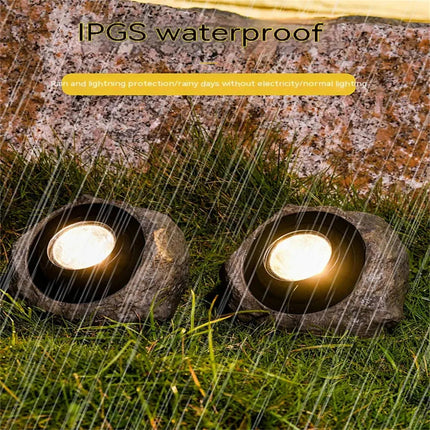 Solar Lights Outdoor for Garden, LED Solar Rock Lights for Pathway and Walkway – image 8