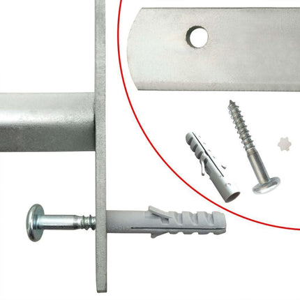 Window Security Bars, Adjustable Security Grille for Windows with 4 Crossbars – image 4