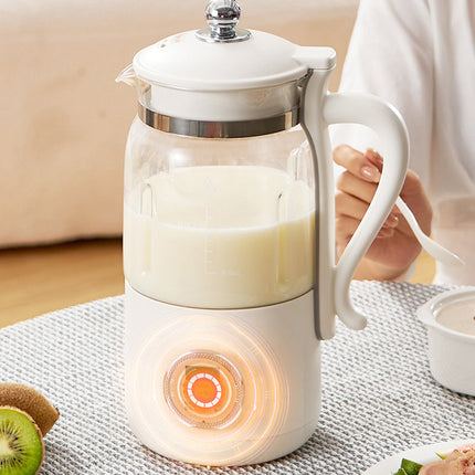 Soy Milk Maker with Heating, Filter Free Soybean Milk Machine with 18/16 Steel Blades and Cleaning Mode – image 5