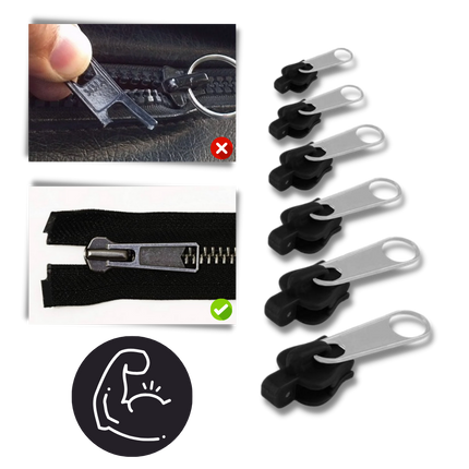 Zipper Repair Kit, Replacement Zipper Pull for Jeans and Coats – image 5