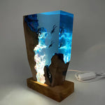 AbyssGlow | Artistic Tabletop Lamp with Warm LED Lighting | Unique Ocean-Inspired Design for Calming Ambiance 5