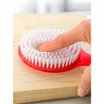 Tuzwa Exfoliating Bath Scrubber with Long Handle – Soft Bristle Body Brush for Shower, Deep Cleaning, Back Scrubbing & Gentle Exfoliation