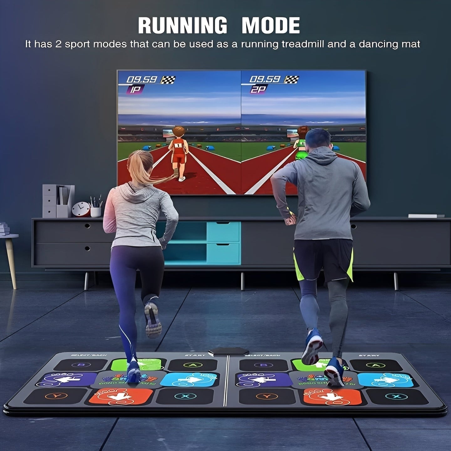 Active Play | Interactive Dance Mat with Motion-Sensing Technology | Fun Workouts for Kids 5