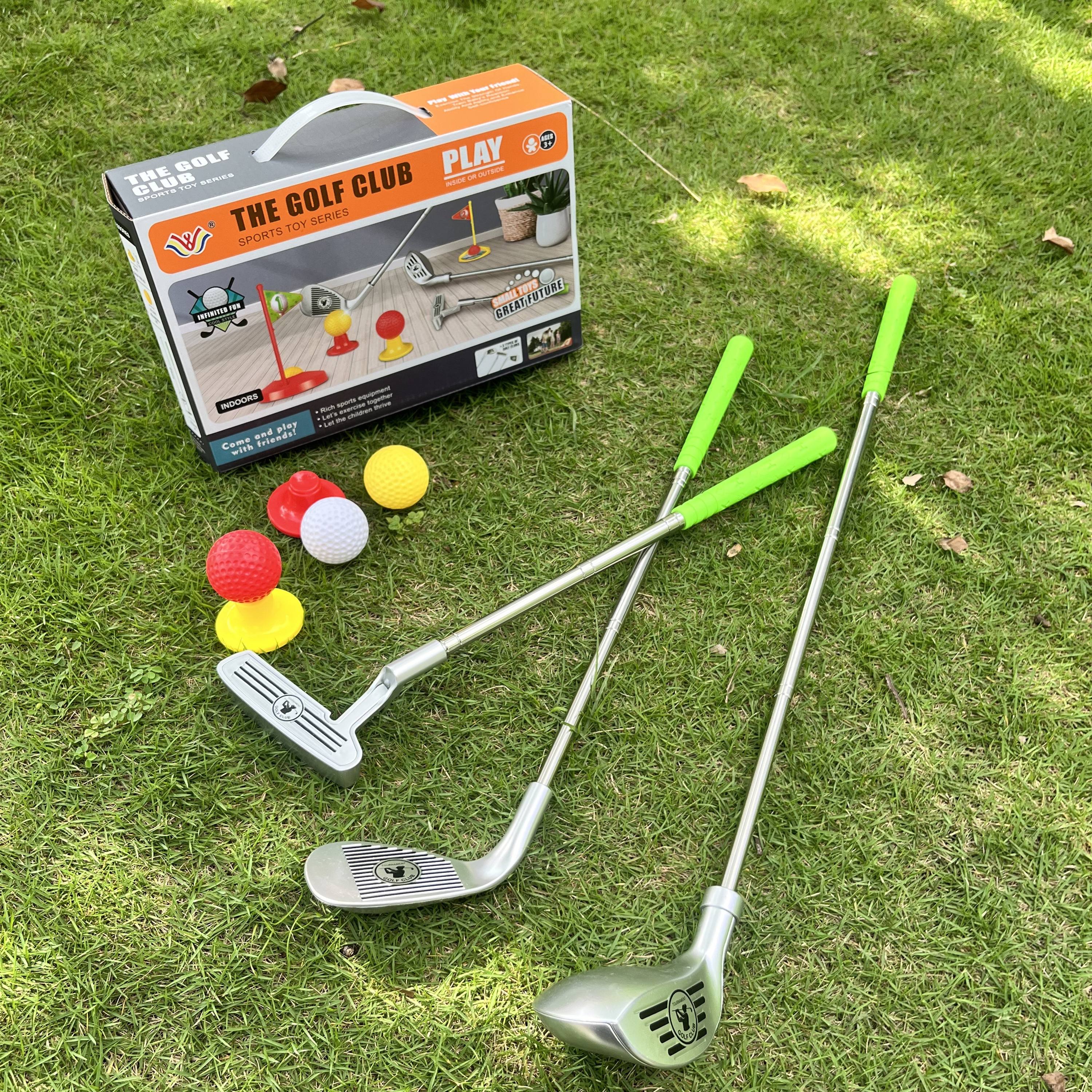 Active Play | Kids Golf Set with Adjustable Clubs & Targets | Fun Indoor and Outdoor Golf Experience 0