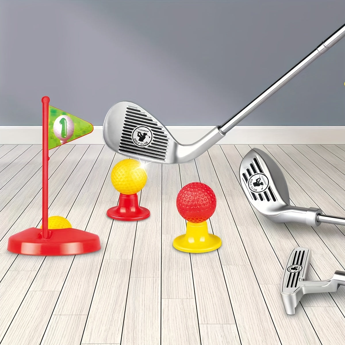 Active Play | Kids Golf Set with Adjustable Clubs & Targets | Fun Indoor and Outdoor Golf Experience 4