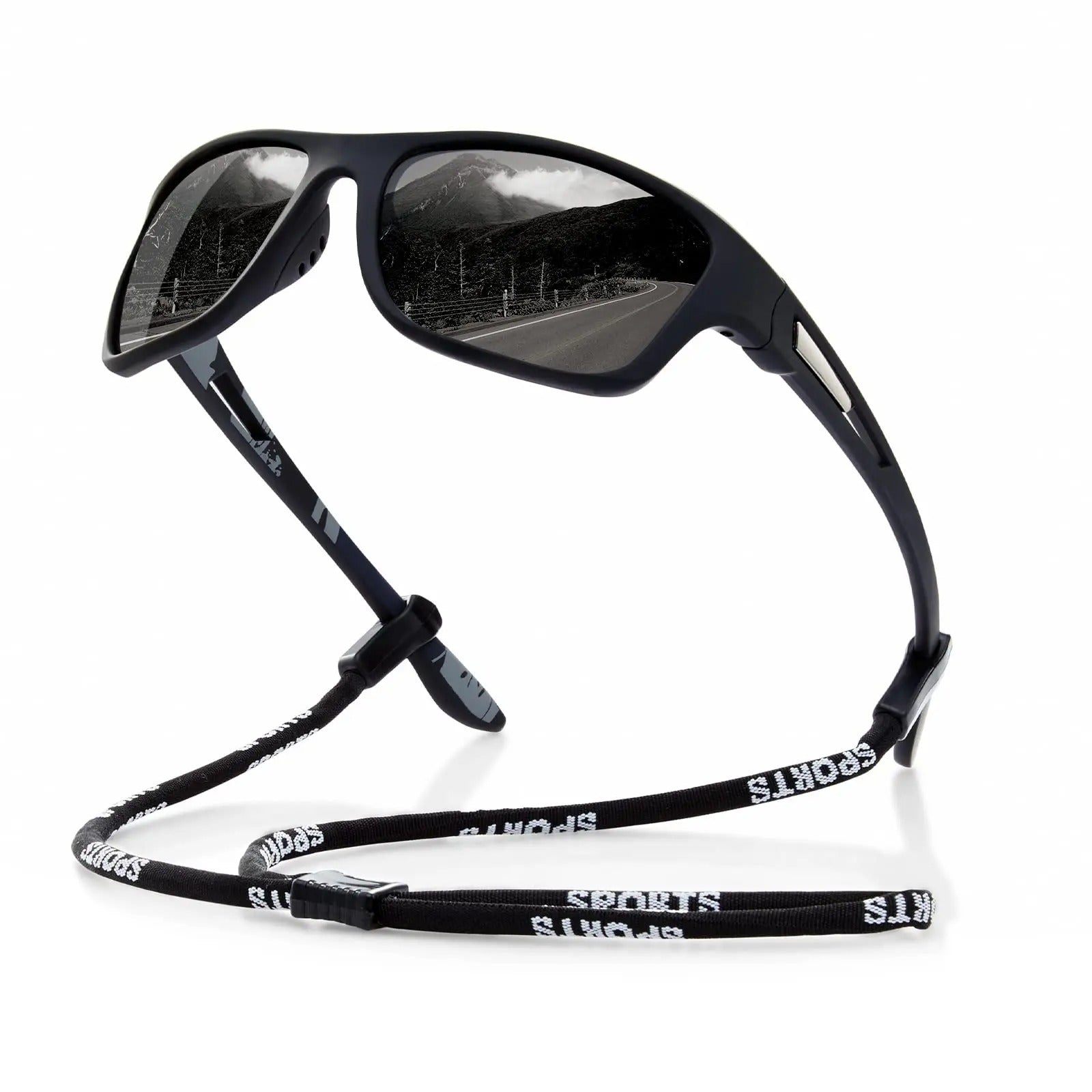 Active Vision | Men's Polarized Sports Sunglasses with UV400 Protection | Lightweight Wraparound Design for Outdoor Adventures 5