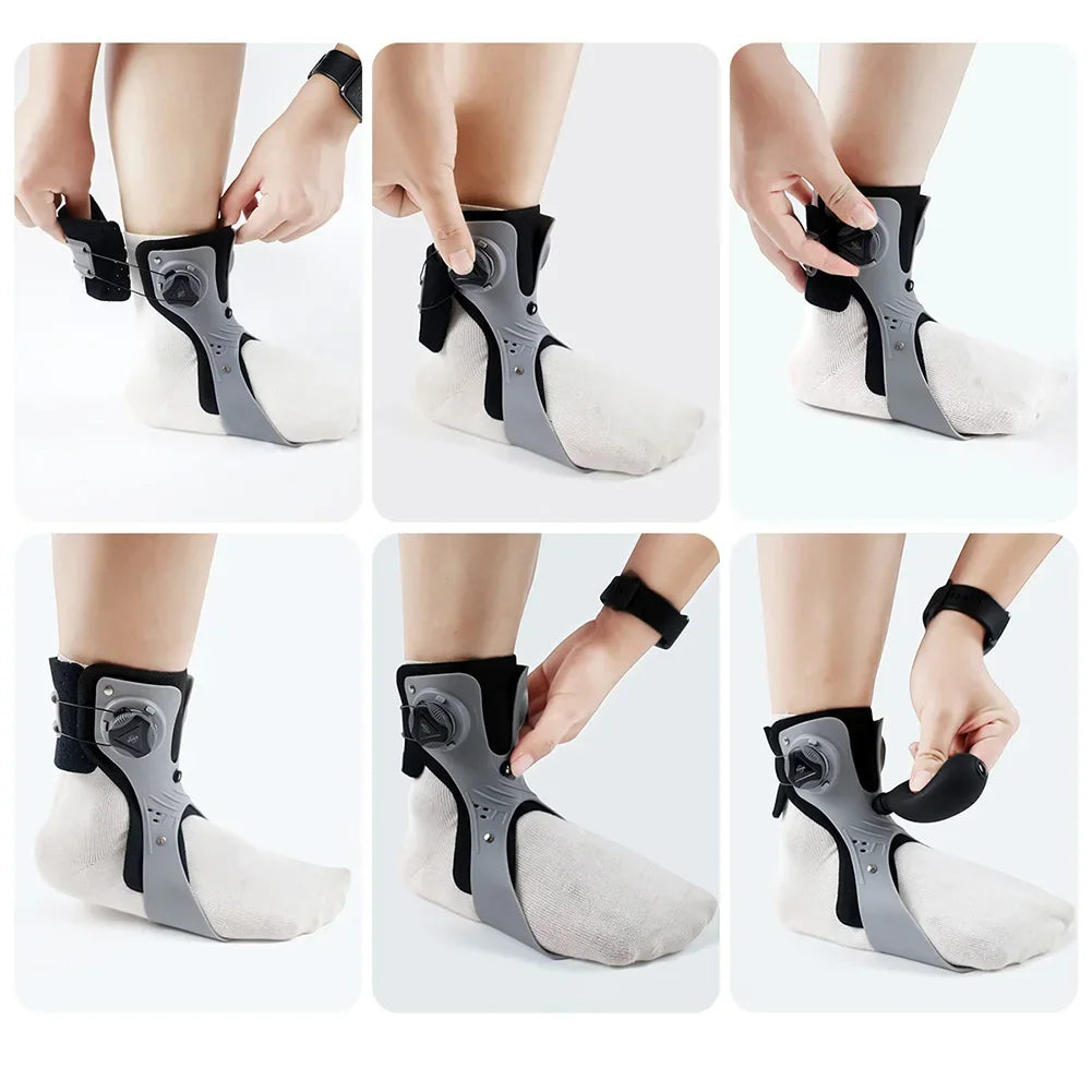 Adjustable Ankle Brace for Foot Drop Support with Comfortable Fit | Lightweight Design for Easy Use 4