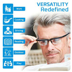 Adjustable Focus Glasses | Dual-Lens System with Manual Control | Perfect for Reading and Everyday Use 5