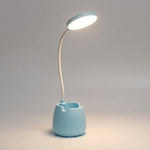 Adjustable Gooseneck Desk Lamp with Integrated Storage | Flexible Lighting for Comfort and Organization 5