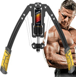 Adjustable Hydraulic Arm Trainer | 10-200 kg Resistance for Effective Upper Body Strength 2