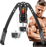Adjustable Hydraulic Arm Trainer | 10-200 kg Resistance for Effective Upper Body Strength 9