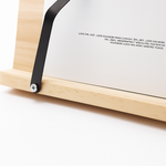 Adjustable Wooden Book Stand for Reading with Ergonomic Design | Foldable Holder for Comfort and Versatility 5